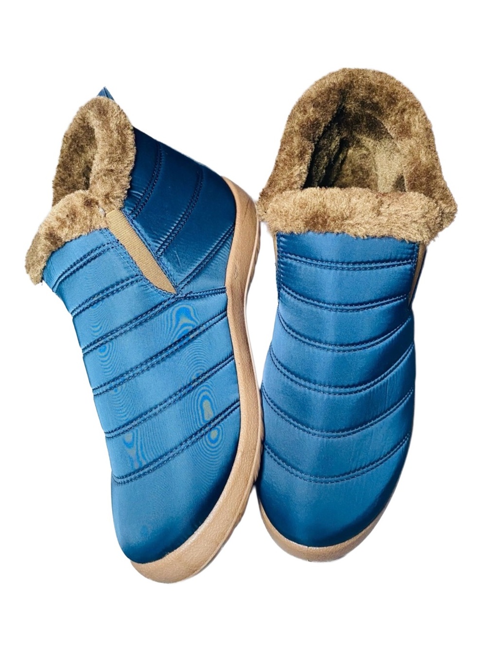 Mens Womens‎ Winter Indoor Slippers Unisex Boots Ankle Plush Home Warm Shoes 45